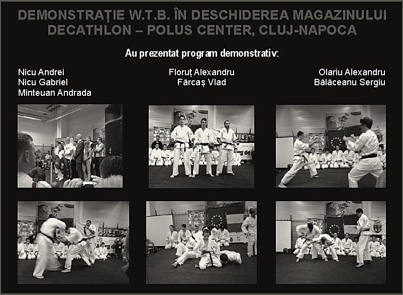 Demonstrație publică W.T.B., Polus Center Cluj-Napoca