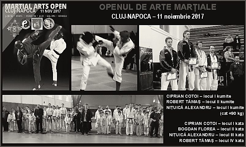 Openul de Arte Marțiale, Cluj-Napoca 2017